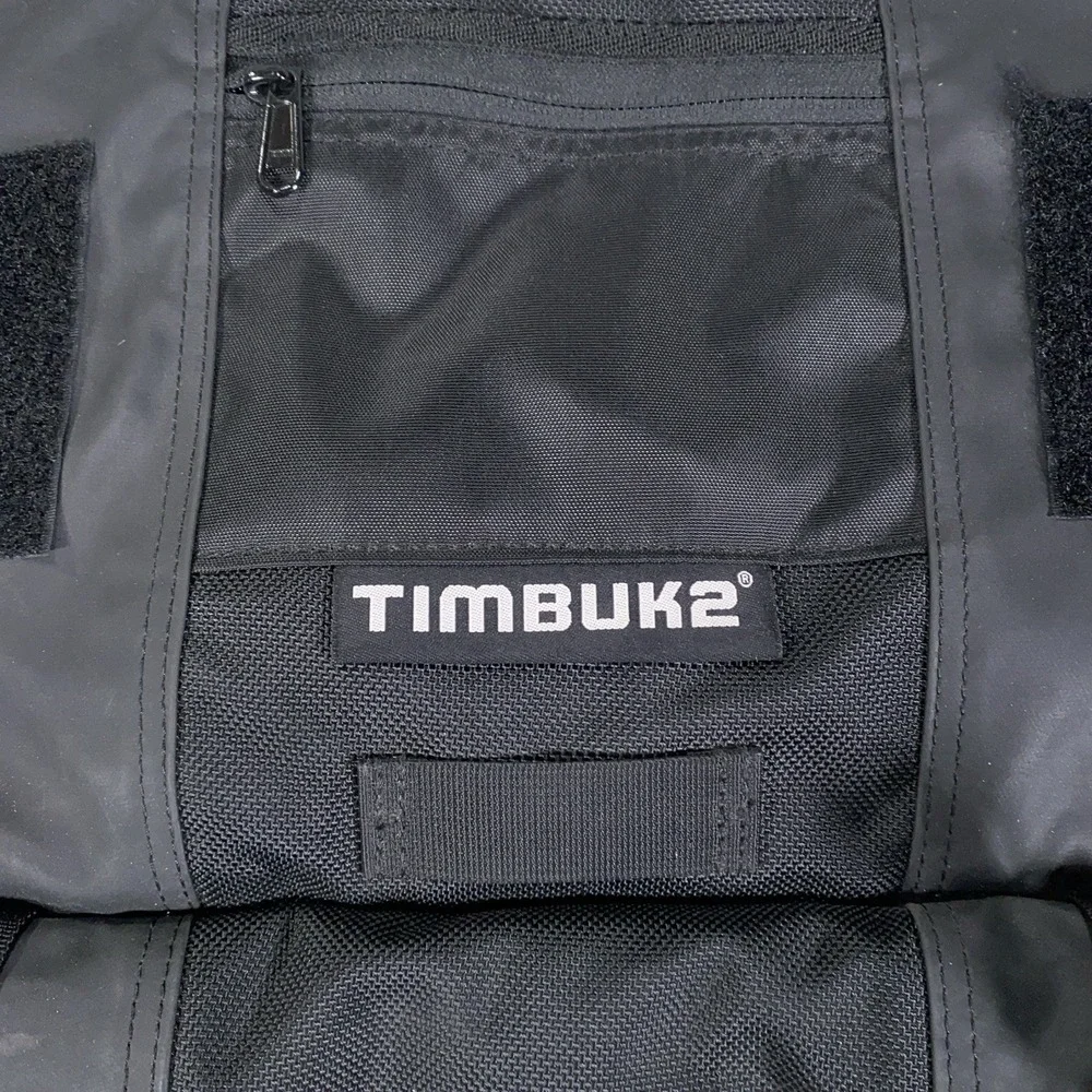 Timbuk2 Black Laptop Travel Duffel‎ Bag Weekender Messenger Crossbody Spacious